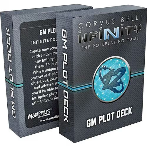 Infinity RPG Game Masters Plot Deck Modiphius BRAND NEW & SEALED Free Postage