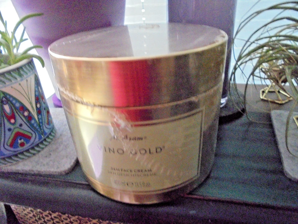 M. Asam Vino Gold 24 H Gesichtscreme XXL Jubiläumsedition 400ml Tiegel Goldfarbe - Bild 1 von 3