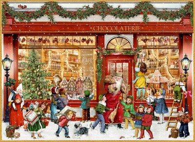 Coppenrath Adventskalender Din A4 groß für Erwachsene und Kinder  21 x 29,7 cm