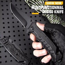 7.9" EDC Tactical Spring Assist Fold Pocking Knife - Outdoor Hunting Tool New