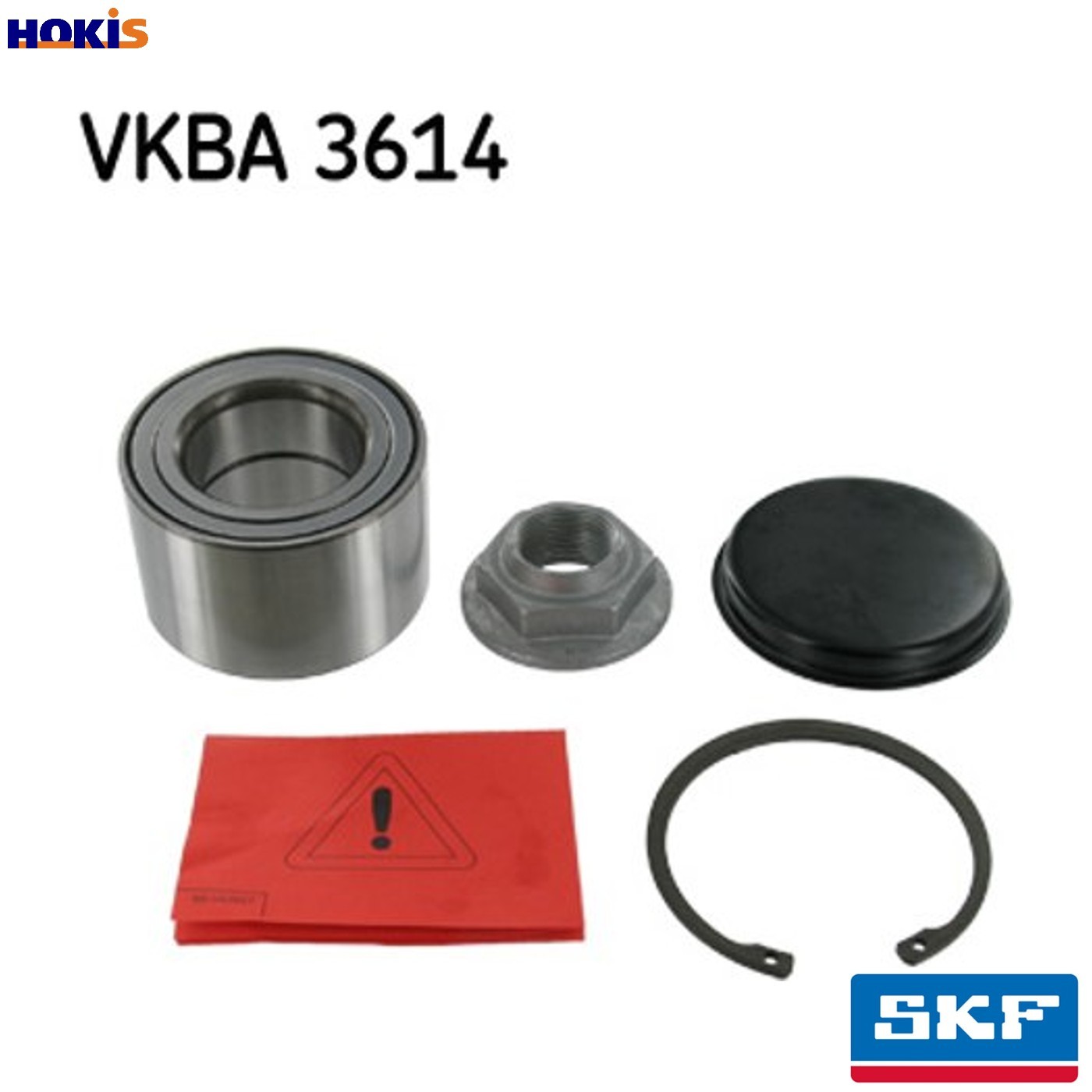 SKF VKBA 3614 Wheel Bearing Kit for ,NISSAN,OPEL,RENAULT,VAUXHALL - Image 13