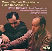 Oistrakh - Mozart Sinfonia Concertante K. 364 Violin Cons 1 - Cd - G1398Z