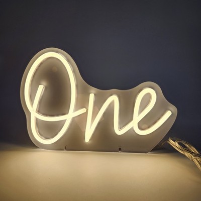 Planzo One Led Neon Sign Light (11x8)