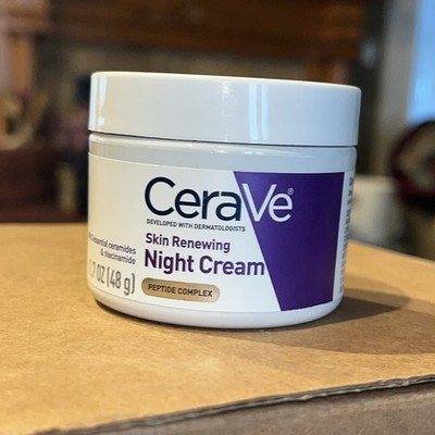 CeraVe Skin Renewing Night Cream 1.7 oz pack of one