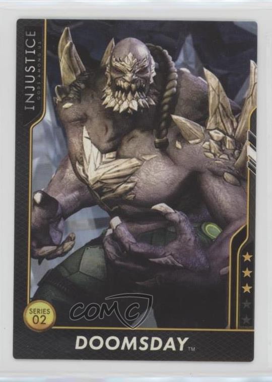 2017 Raw Thrills DC Injustice: Gods Among Us Series 2 Doomsday #038 0b3