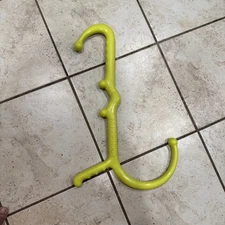 GoFit Muscle Hook Neon Green Exercise Massage Bar Deep Tissue Trigger Points