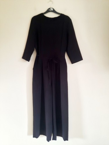 Mono Miss Selfridge negro manga 3/4 talla 12