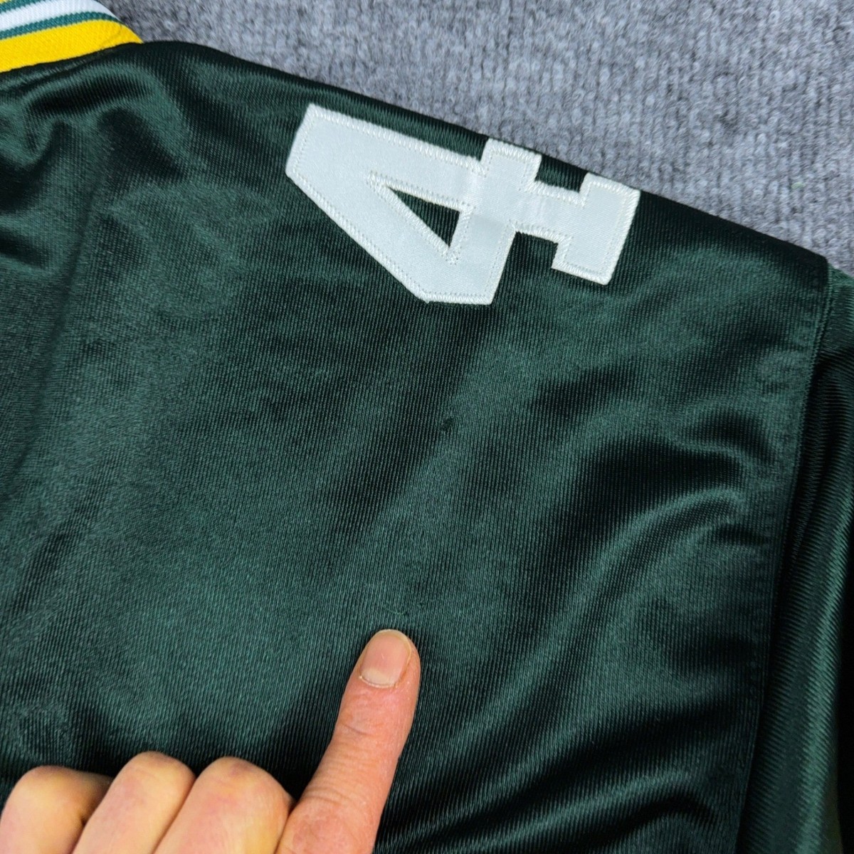 Reebok Green Bay Packers James Starks #44 Super Bowl XLV Jersey