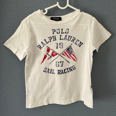 Polo Ralph Lauren Sail Racing T-Shirt White 110cm Kids