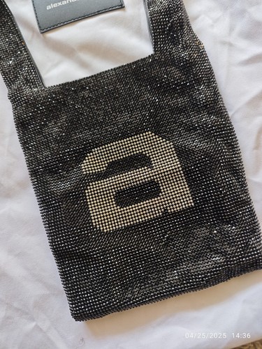 Alexander Wang Crystal Rhinestone Mini Tote Bag -