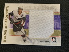 2007-08 In The Game Heroes and Prospects #140 Jordan Staal