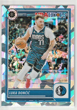 2023-24 Panini NBA Hoops Premium Stock - Luka Dončić #9 Ice Prizm