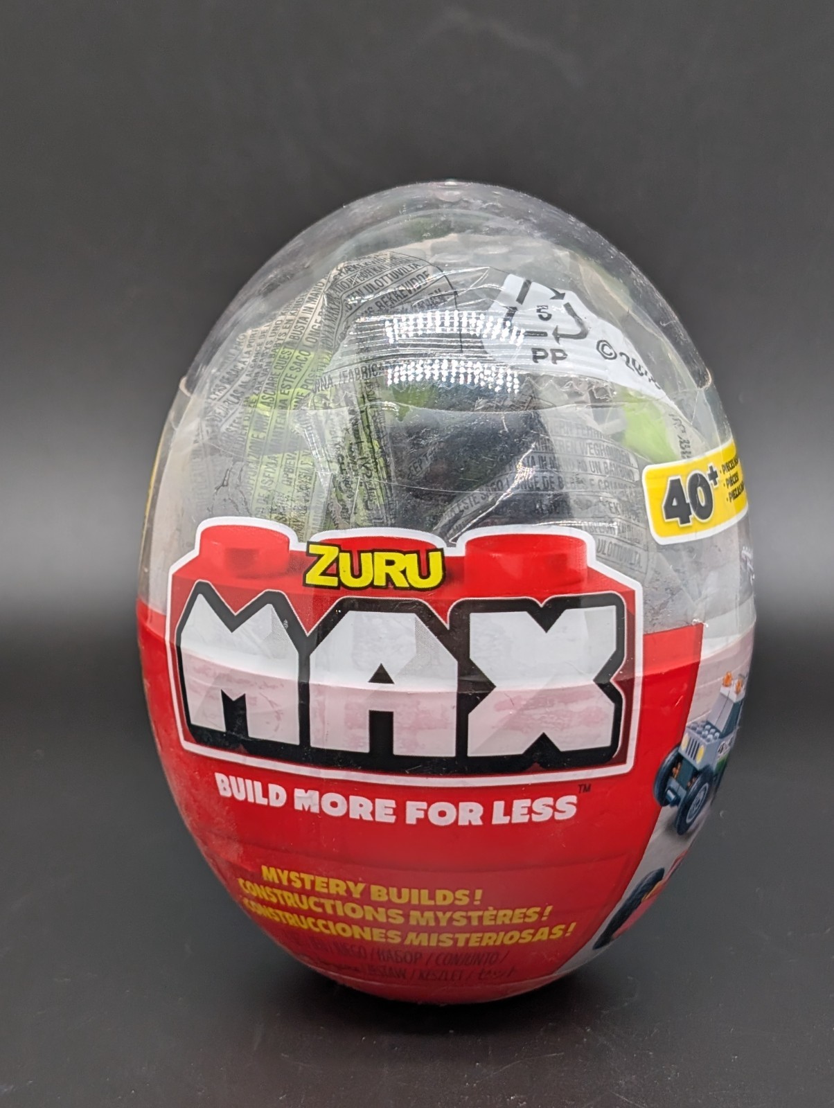 ZURU Max Mystery Builds Kids Toy Car Vehicle Plane 40+ Piece