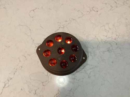 Federal Cat Eye Or Glass Eye Vintage Reflector