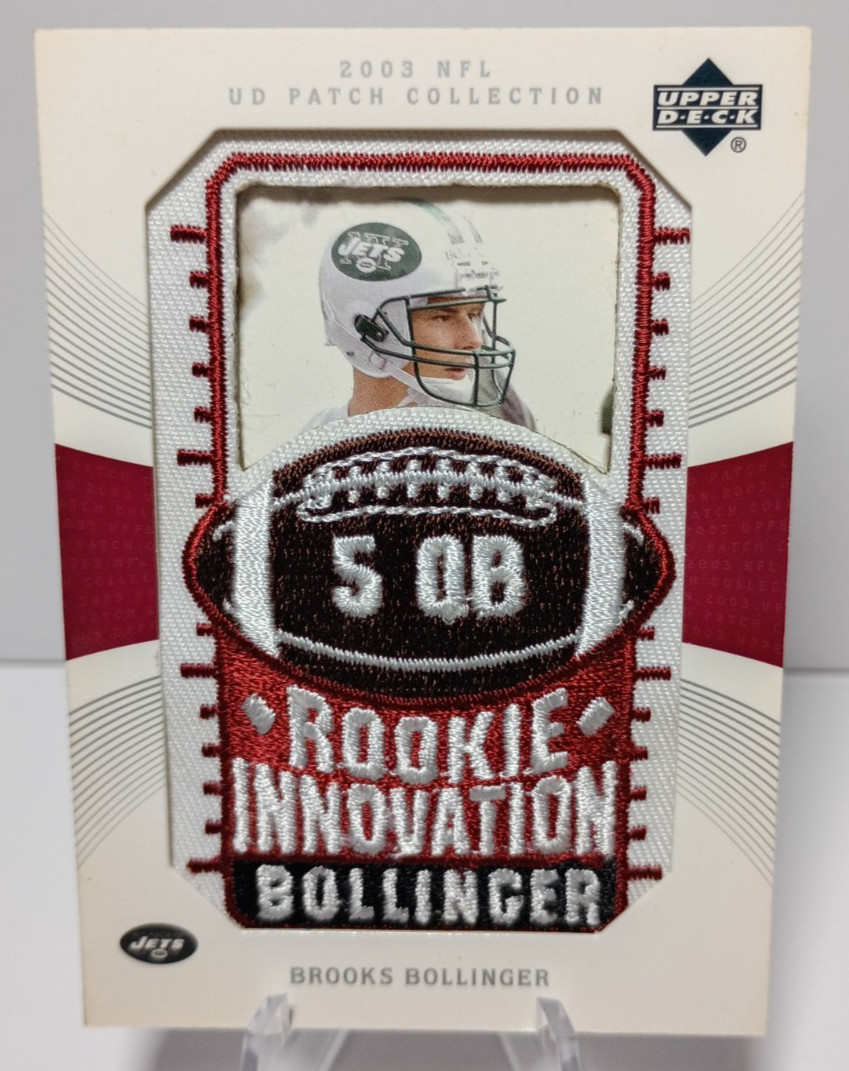 2003 UD Patch Collection #131 Brooks Bollinger