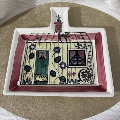 ミッドセンチュリー/スウェーデン製/ニールンド作品陶磁器 Anita Nylund Sweden Ceramic Dish 112 “janssons Frestelse” Cozy