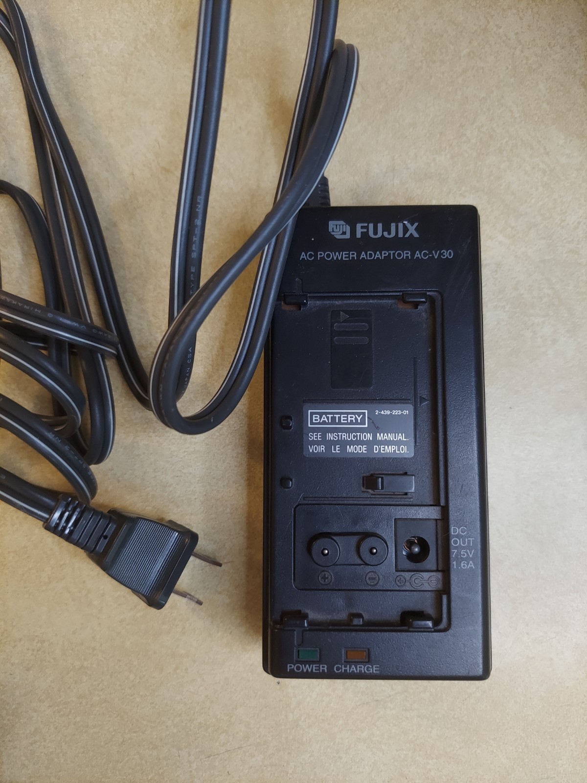 Fujix-8 Video Camera Recorder F60wide Power Source Battery Cords Remote - second product detail image