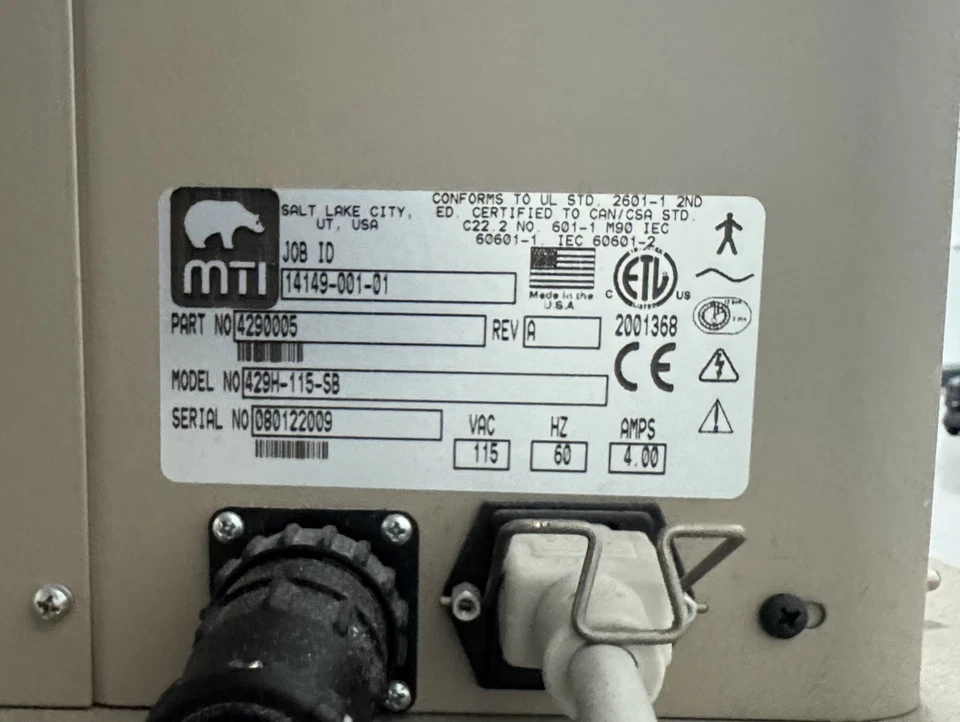 Стул/стол для медицинских процедур MTI 429 в отличном рабочем состоянии/с подлокотниками - Изображение 3 из 4