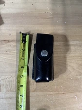 Vintage leather police mace case pouch