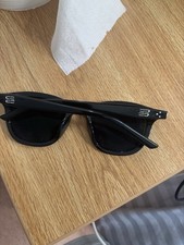 Authentic Gentle Monster Lightweight Square Black Plastic Sunglasses