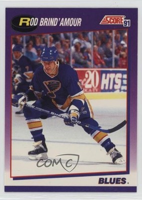 1991-92 Score American Rod Brind'Amour #85 1d07