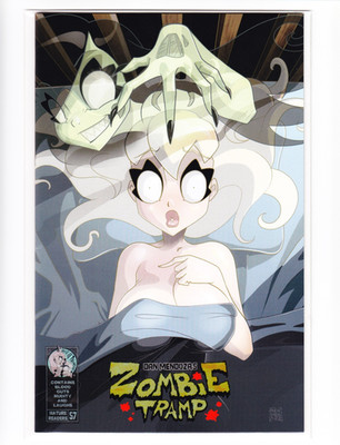 Zombie Tramp 57 Nightmare On Elm Street Dan Mendoza Kickstarter Variant Rare NM