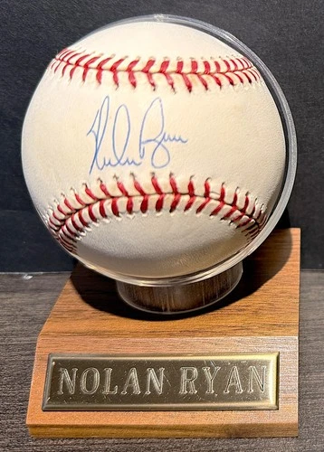 Nolan Ryan Signed Baseball, COA