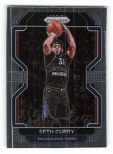 2021-22 Panini Prizm #198 Seth Curry Philadelphia 76ers