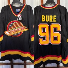 NWT Vintage Starter 1996 NHL Vancouver Canucks Pavel Bure #96 Hockey Jersey XXL