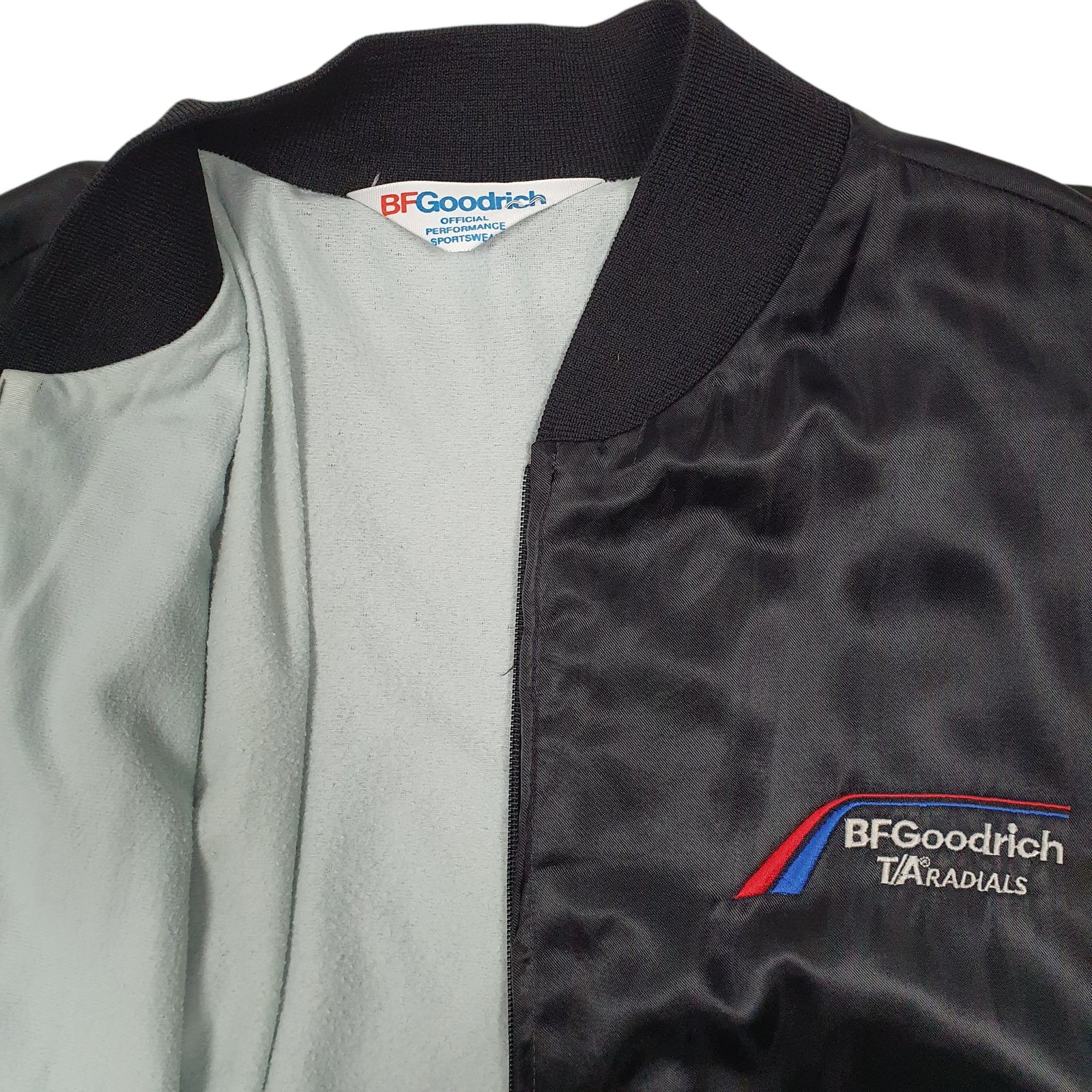 BF GOODRICH Bomber Jacket Coat Vintage 80s Mens M image 3