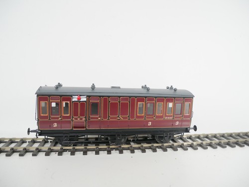 Finescale Spur O Messing Bausatz gebaut LMS 6 Radbremse 3. Reisezugwagen 13240 | Zustand: Used