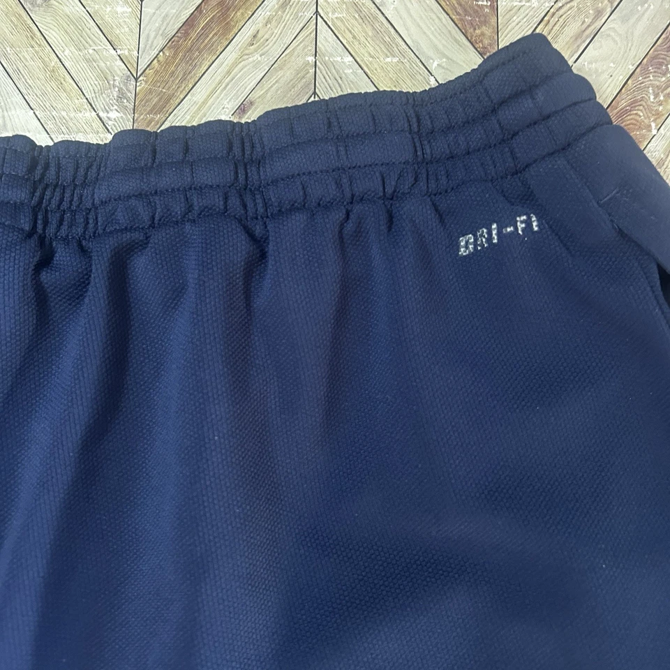 Nike Dri Fit West Virginia Mountaineers Basketball Shorts. Blue/Gold Size Large - Image 4 of 4