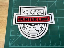 Center Line Wheel Rims Dragster Hot Rod Nhra 4.5 Sticker Decal