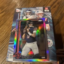 2025 Topps Chrome #54 Tyson Bagent Silver Refractor Chicago Bears