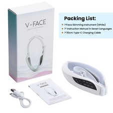 Electric V Face Lifting Device Photon Therapy Double Chin Remove Cheek Lift Belt