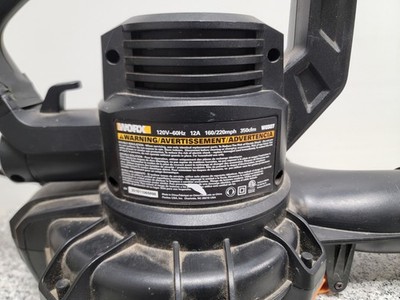 Worx WG507 Electric Leaf Blower 160/220 MPH 12-Amp | eBay
