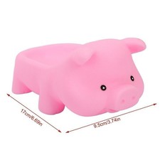 4pcs Lovely Pig Bathing Swimming Toys Screaming Pig Toy for Water