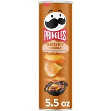 14x Cans Pringles Smoky Cheddar Flavor Potato Crisps Chips  5.5oz