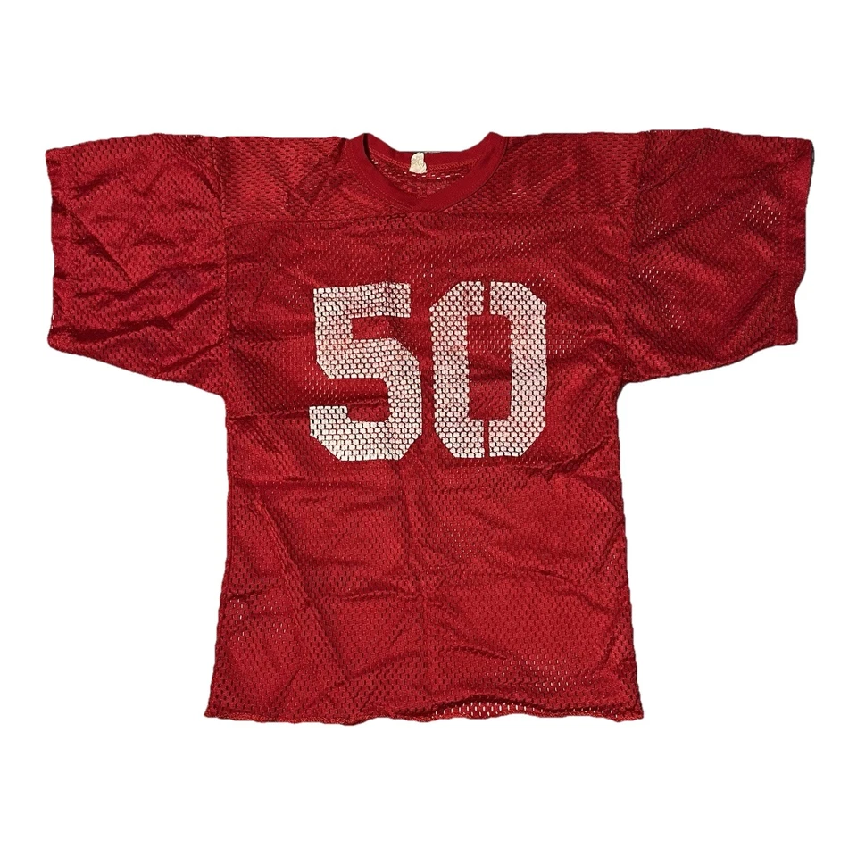 Vintage 1980s Hawaii Waialua Football Jersey Size Youth L/XL - Image 2 of 3