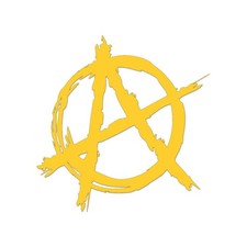 Anarchy Symbol Sticker Decal Die Cut