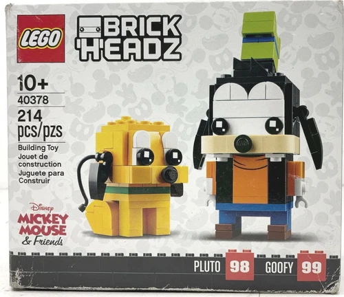 Used LEGO Brick Headz Pluto Goofy 40378
