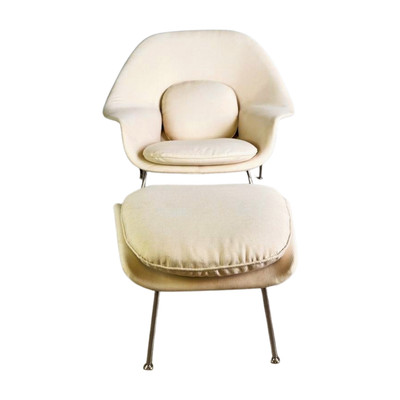 Original Knoll Intenational Eero Saarinen Sessel Womb chair 1980