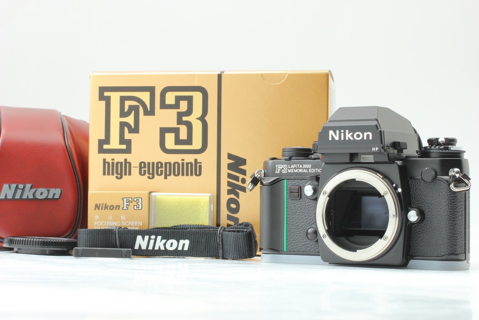[Unused] Nikon F3 HP LAPITA 2000 Memorial Edition SLR Film Camera S/N 041 Japan