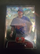2012 Bowman Platinum Atomic Refractor Bpp62 Brian Dozier 3/5