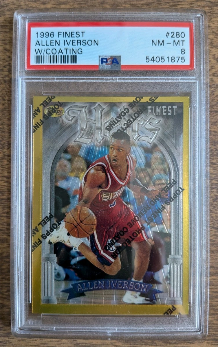 Allen Iverson Professional Sports Authenticator (PSA) Basketball