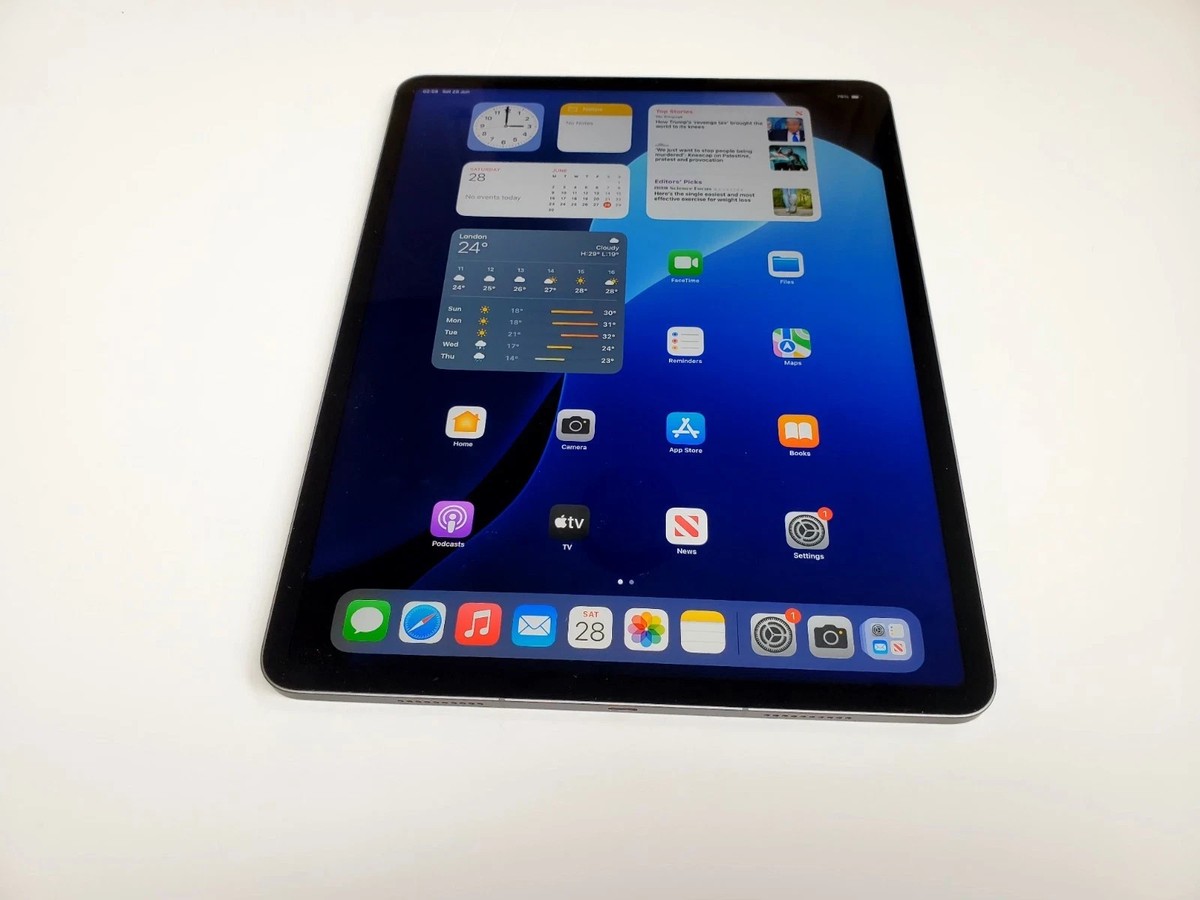 IPad Pro 12.9 2022 M2 Wi-Fi + Cellular 512 Go - Gris Sidéral