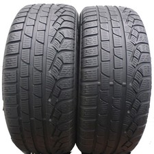 2x PIRELLI 215/45 R18 93V Sottozero W240 Série II 2014 Reifen Winter 6mm
