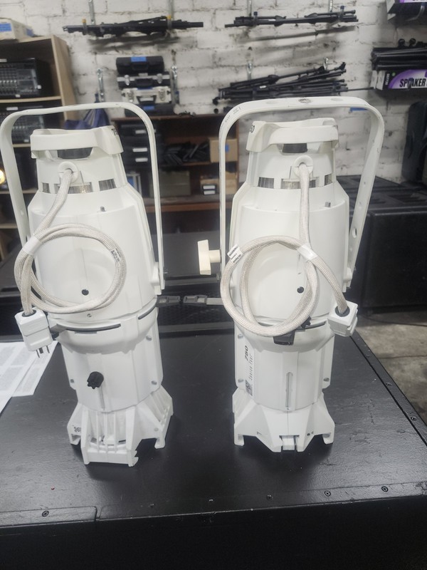 Source 4 Lamp Burner Assemblies 750W (Ellipsoidal) - Lot of 2 - White 