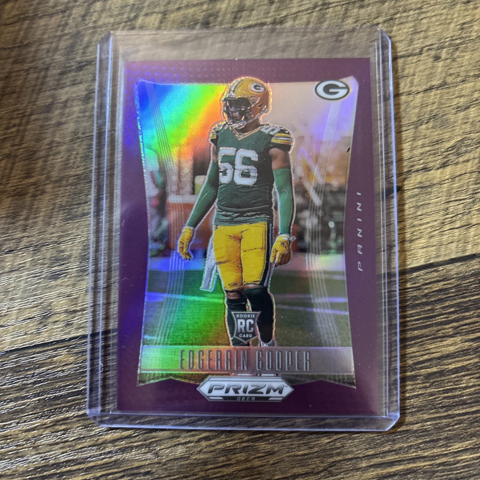 2024 Panini Prizm Deca Football Edgerrin Cooper RC Rookie Purple 58/99 #117