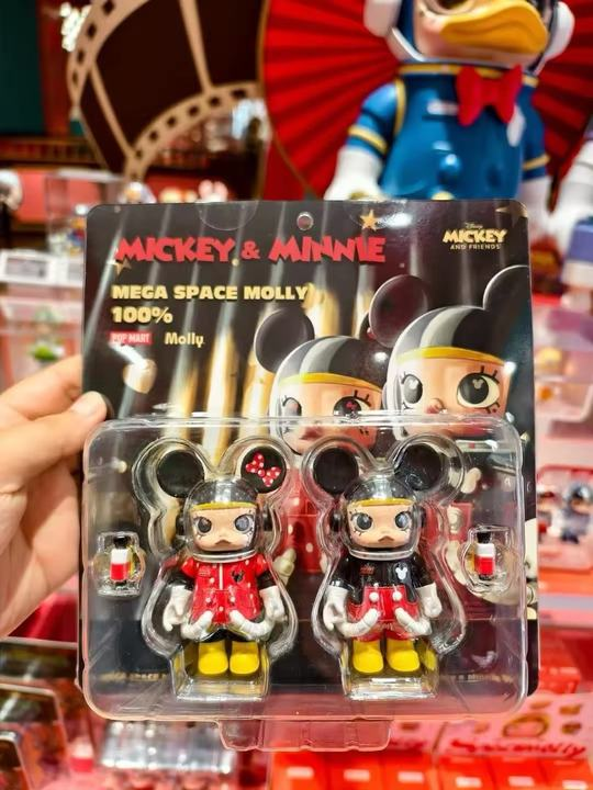 ぬいぐるみ MEGA 100% MOLLY MICKEY & MINNIE MOUSE MOLLY MICKEY & MINNIE MEGA SPACE MOLLY 100% Limited edition